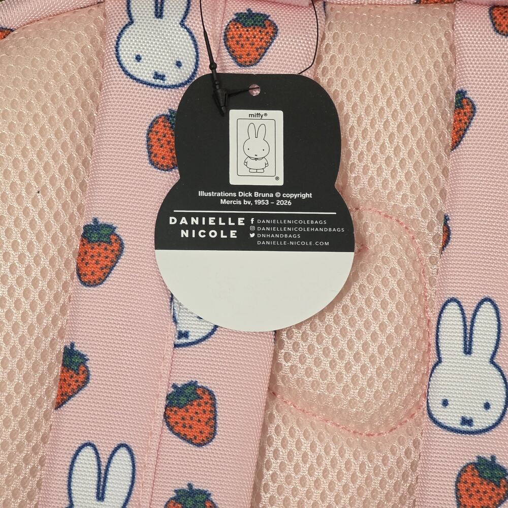 Miffy Strawberry Backpack New - Picture 7 of 7
